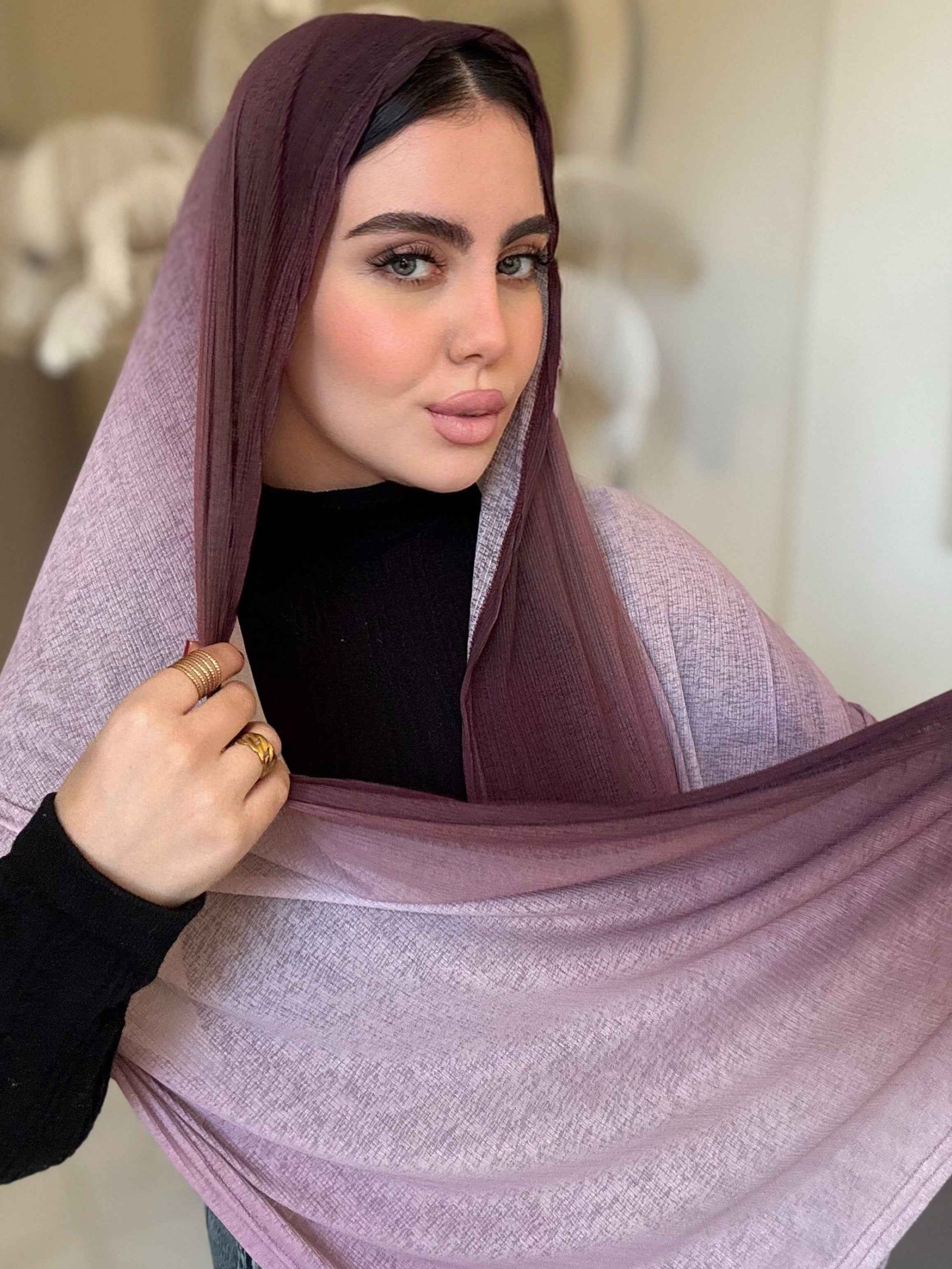 Rose to Purple Ombre (kuwaiti)