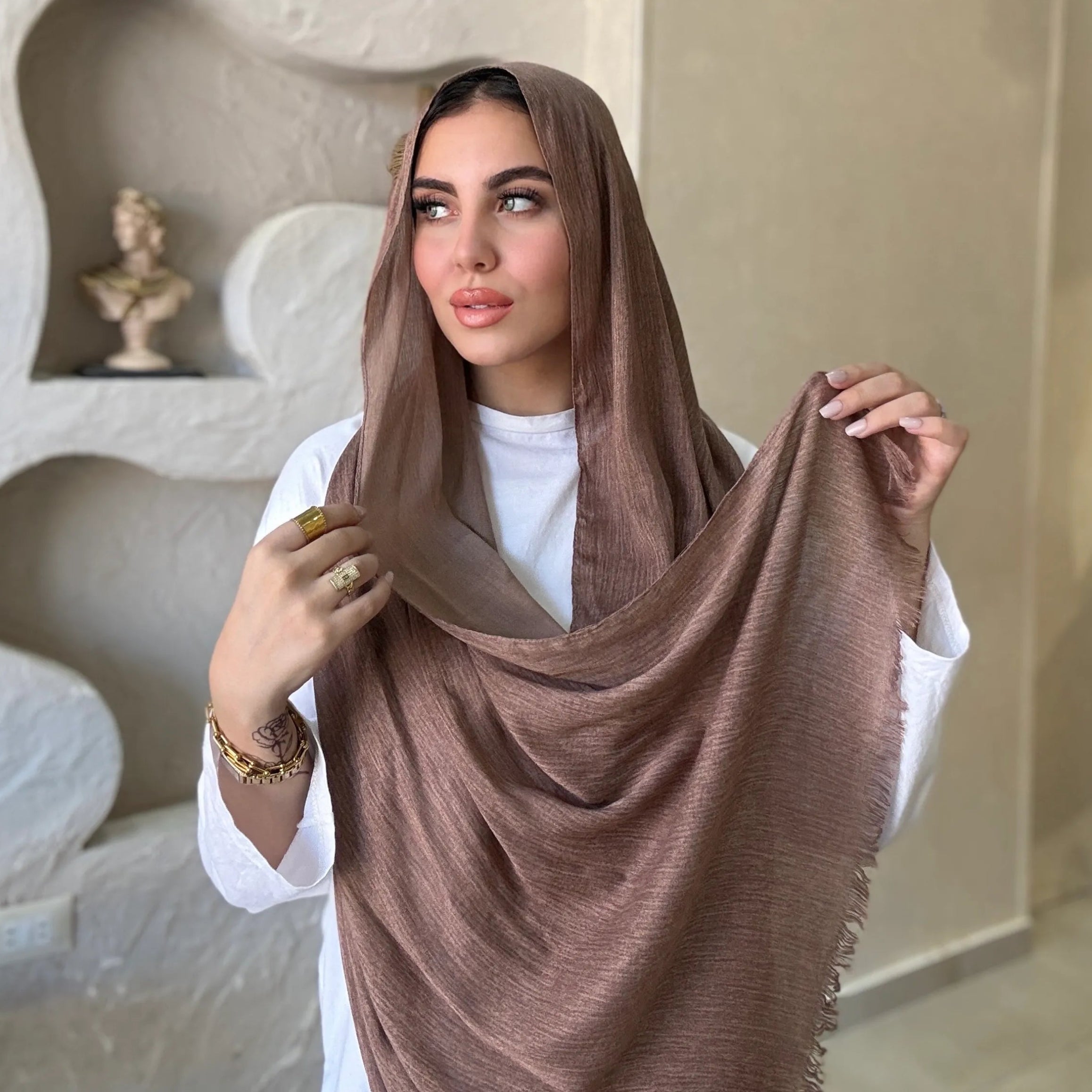 Cocoa Beige (Ruffled)