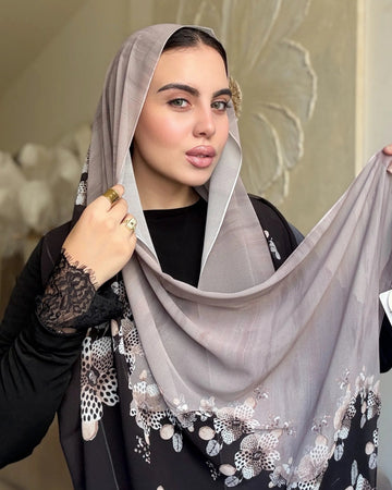 Silver Blossom (chiffon)