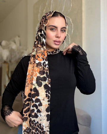 Desert Leopard (chiffon)