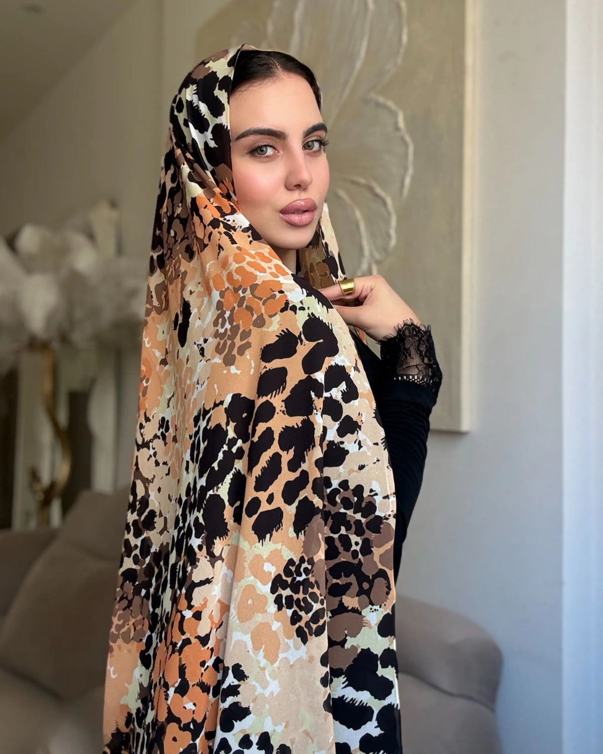 Desert Leopard (chiffon)