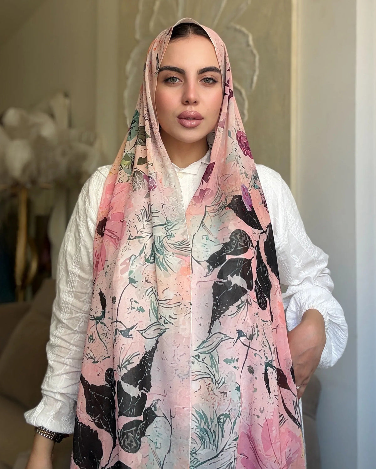 Blush Poetry (chiffon)