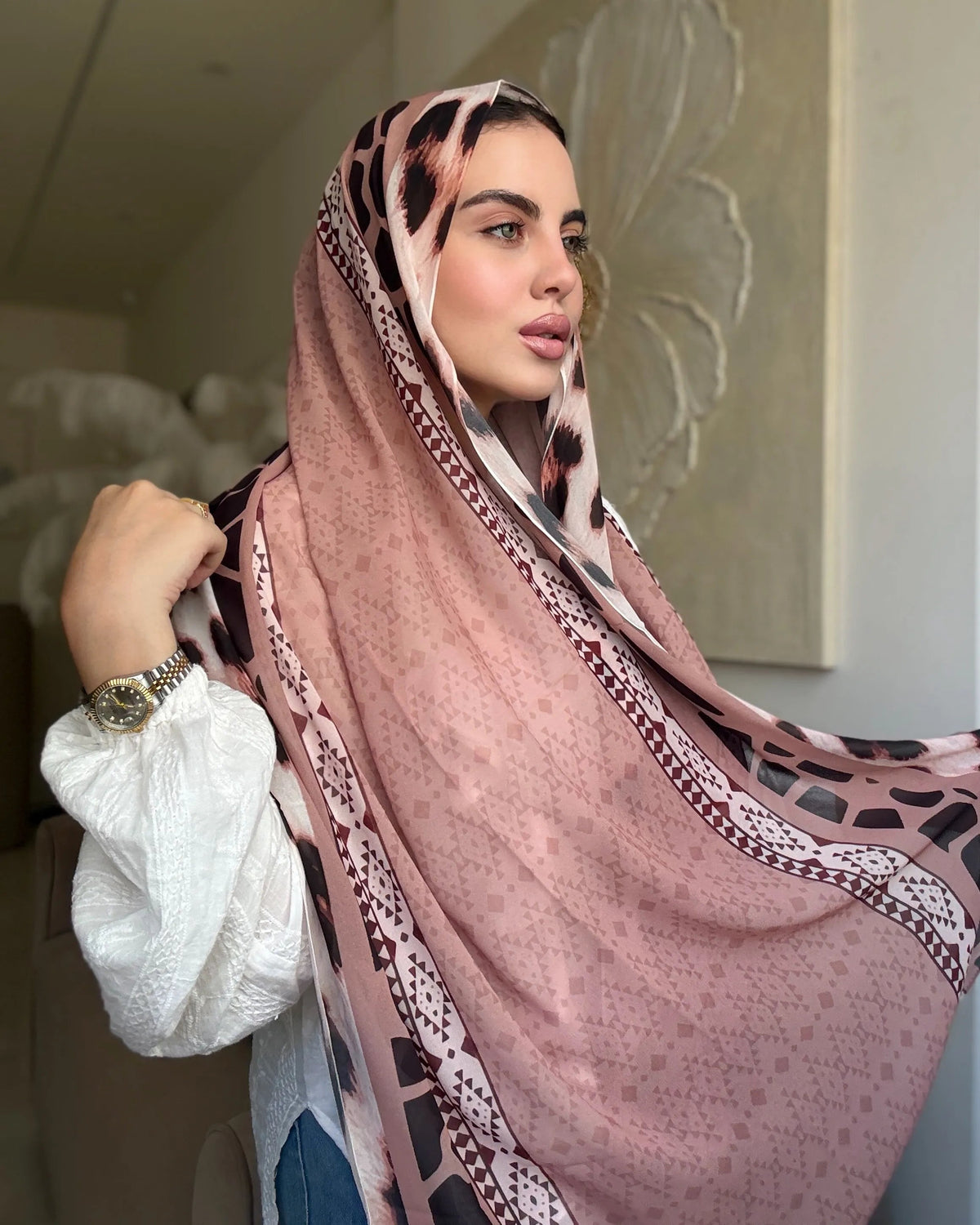 Rosewood Elegance (chiffon)