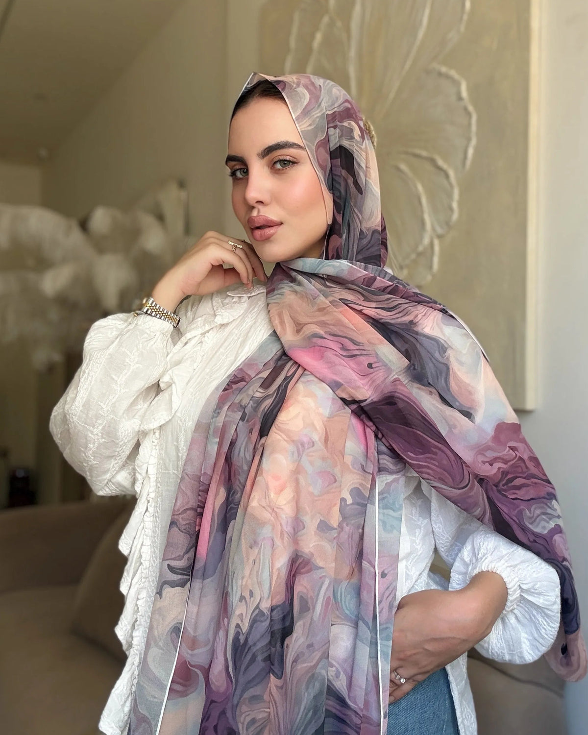 Amethyst Flow (chiffon)