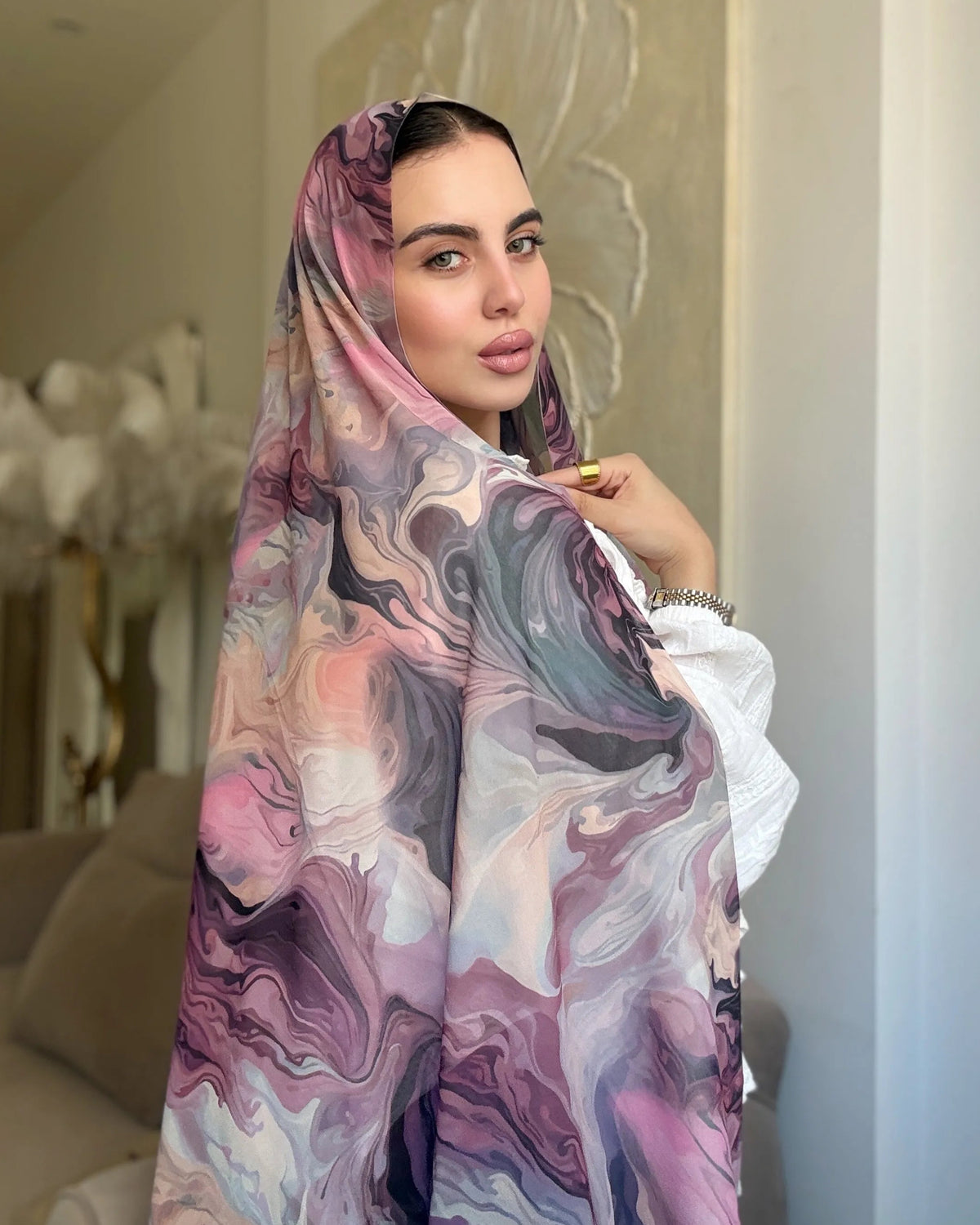 Amethyst Flow (chiffon)