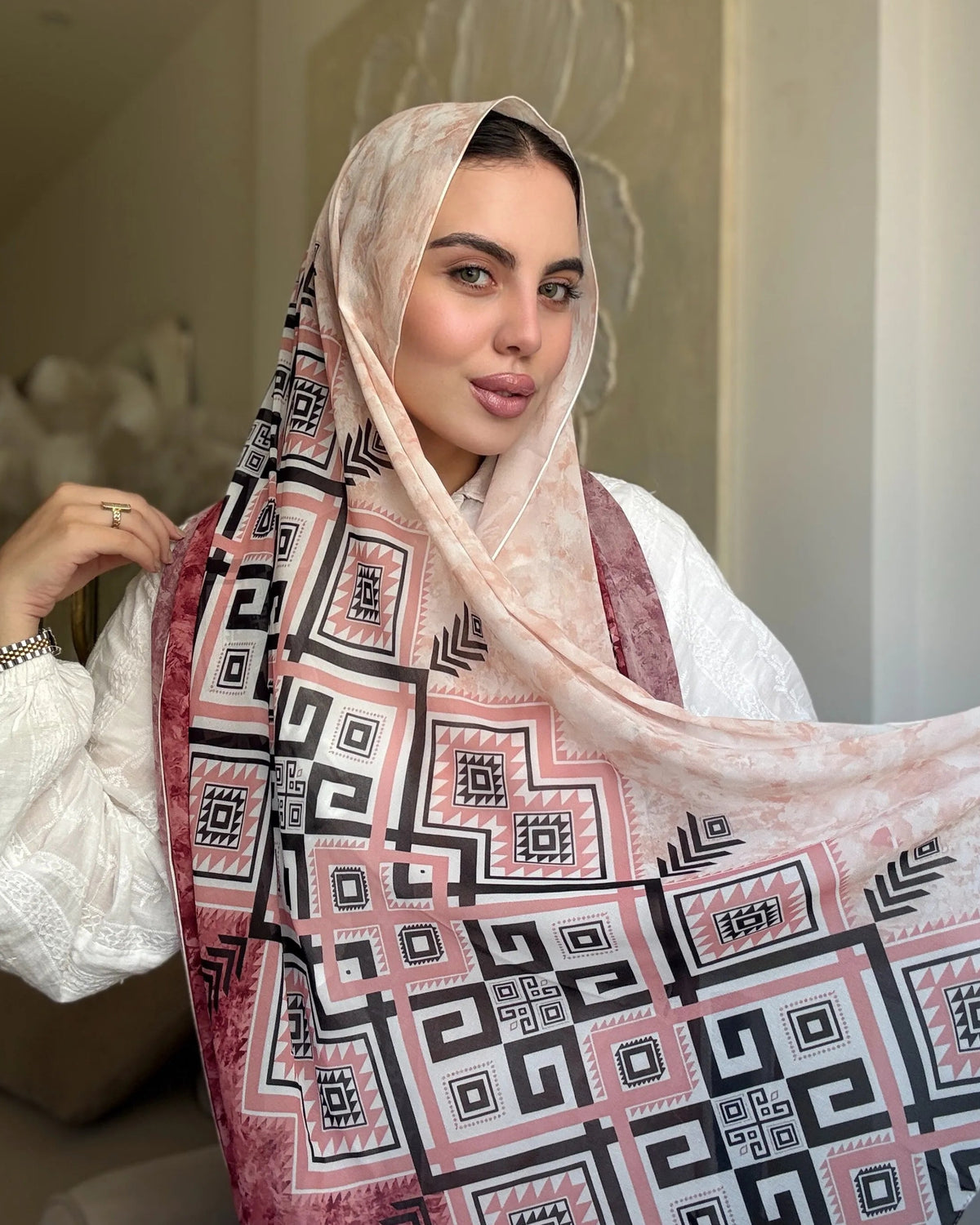 Rose Geometry (chiffon)