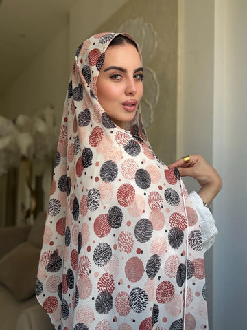 Blush Dots (chiffon)