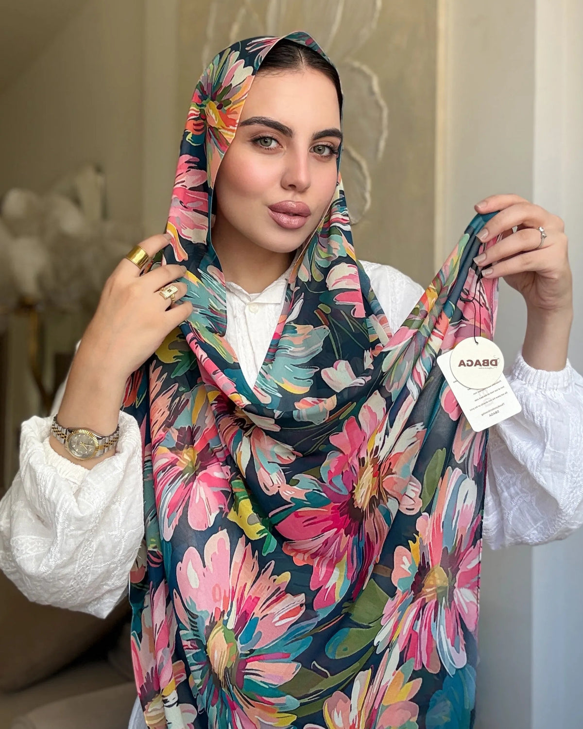 Tropical Bloom (chiffon)
