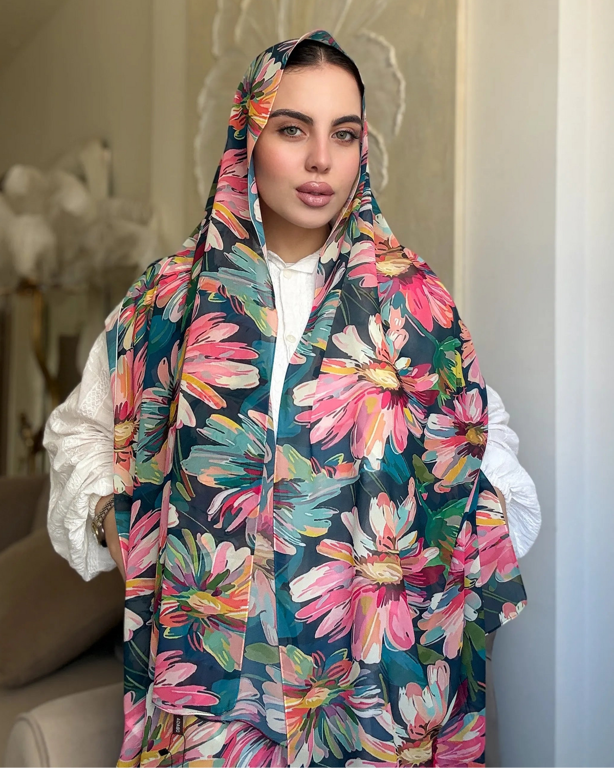 Tropical Bloom (chiffon)