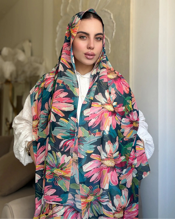 Tropical Bloom (chiffon)