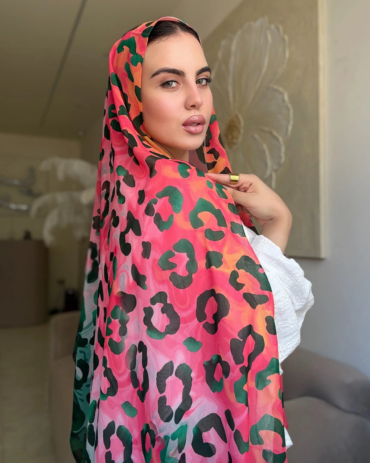 Neon Jungle (chiffon)