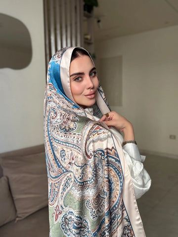 Oceanic Paisley (Satin)