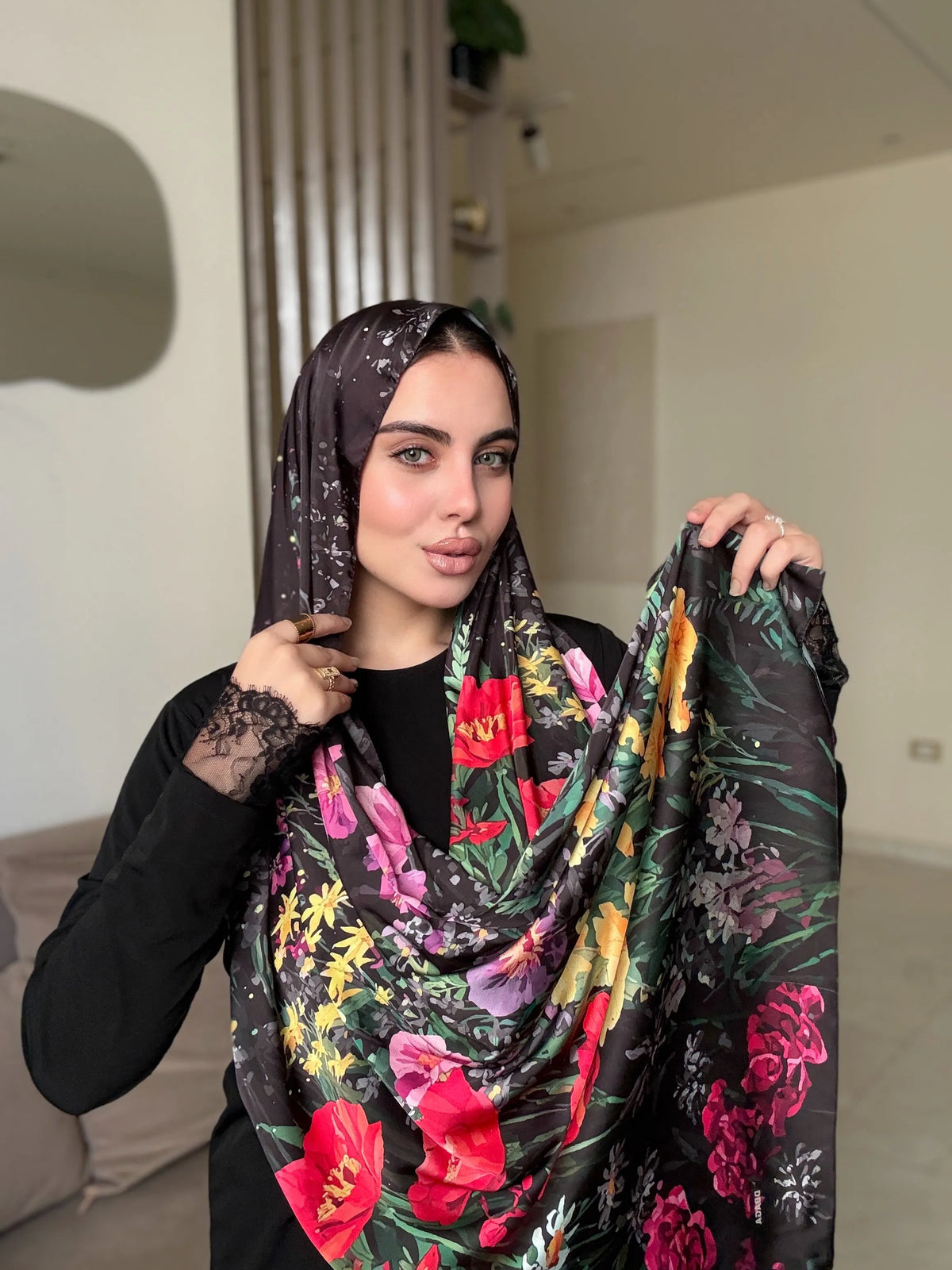 Midnight Bloom (Satin)