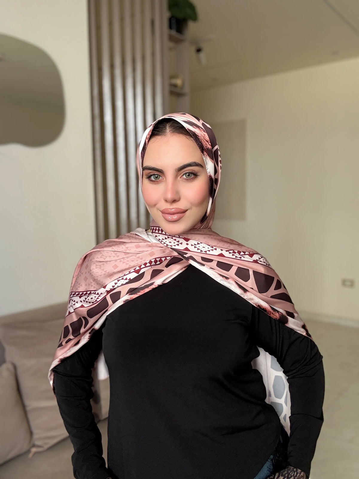 Blush Geometry (Satin)