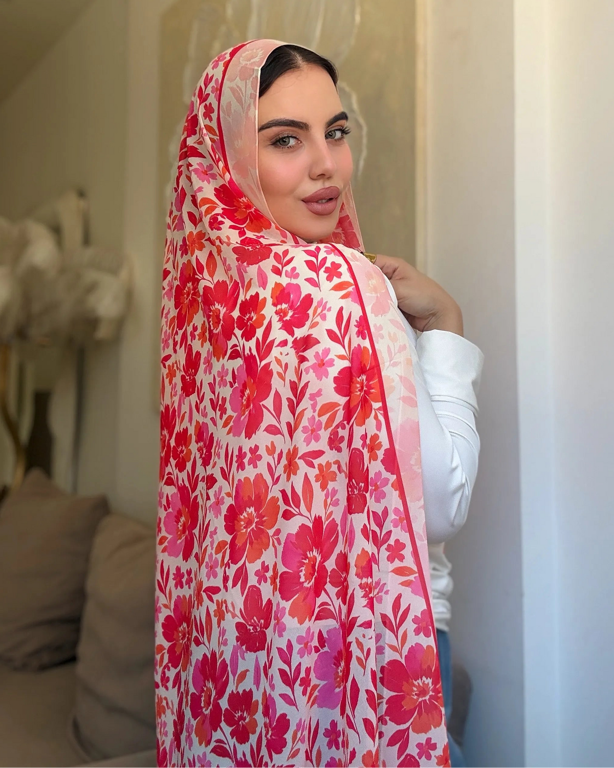 Berry Blossom (chiffon)
