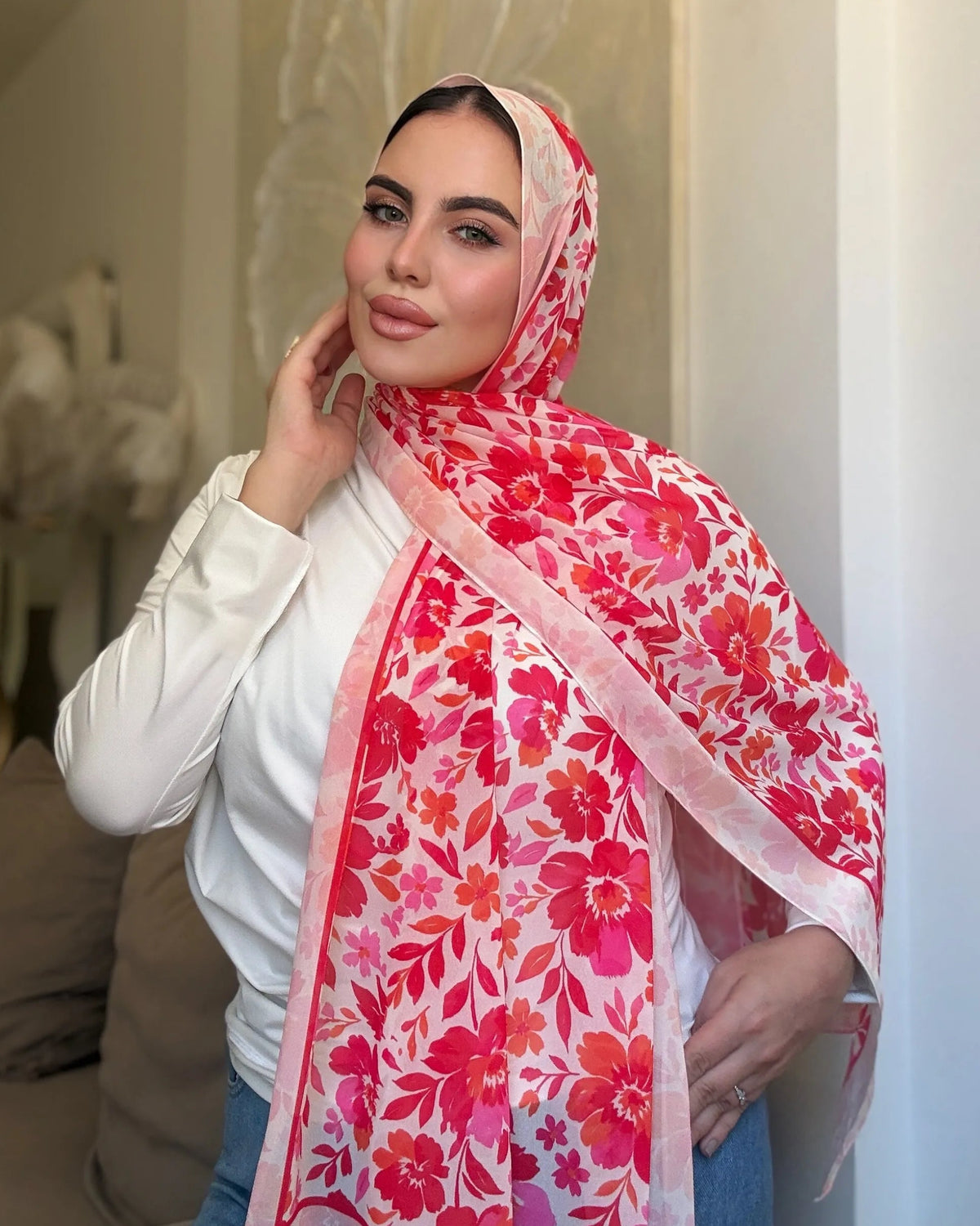 Berry Blossom (chiffon)
