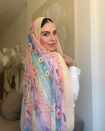 Pastel Garden (chiffon)