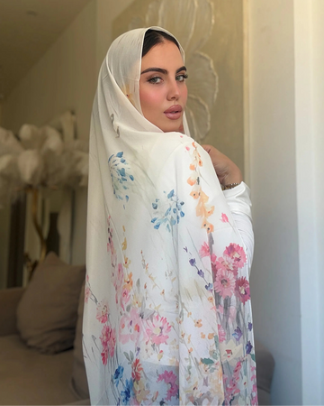 Watercolor Garden (chiffon)
